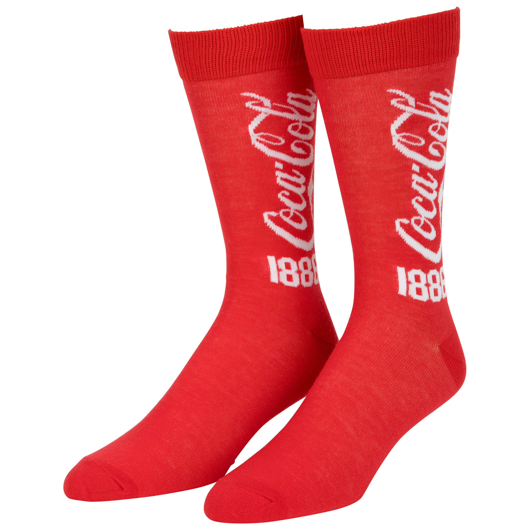 Coca-Cola 1886 Logo Crew Socks